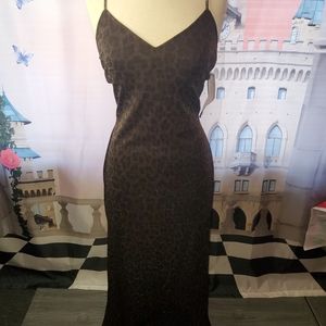 COPY - Reggio formal gown vintage dress shimmering leopard print